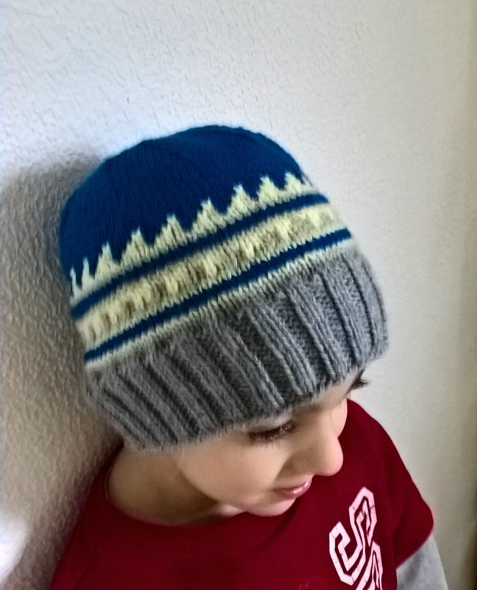 bonnet jacquard