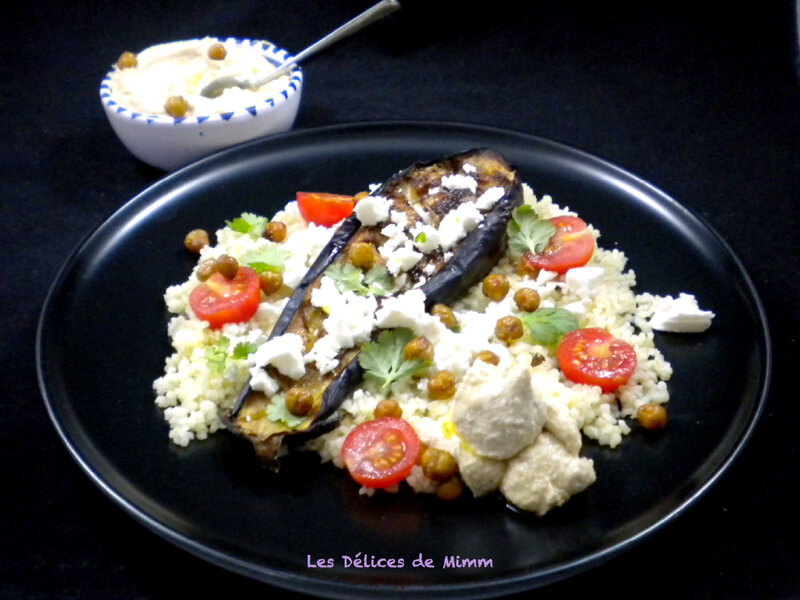 Aubergine feta et boulgour 3