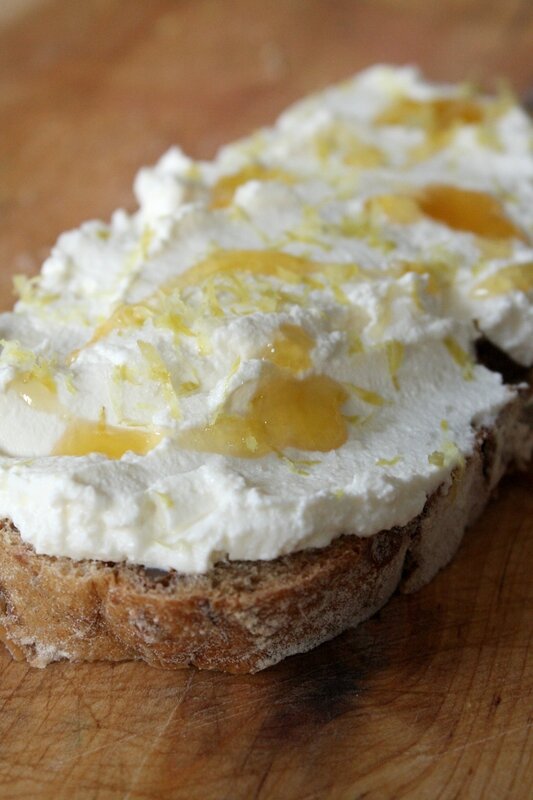 Tartien ricotta