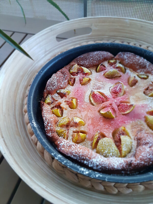 chez cathytutu clafoutis figue mirabelle trop bon fleur de figue salade de beouf saute au soja cyril lignac tous en cuicine thomas dutronc 6
