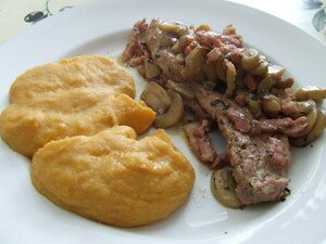 Porc aux champignons et lardons recettes Côtes de porc au sirop dérable