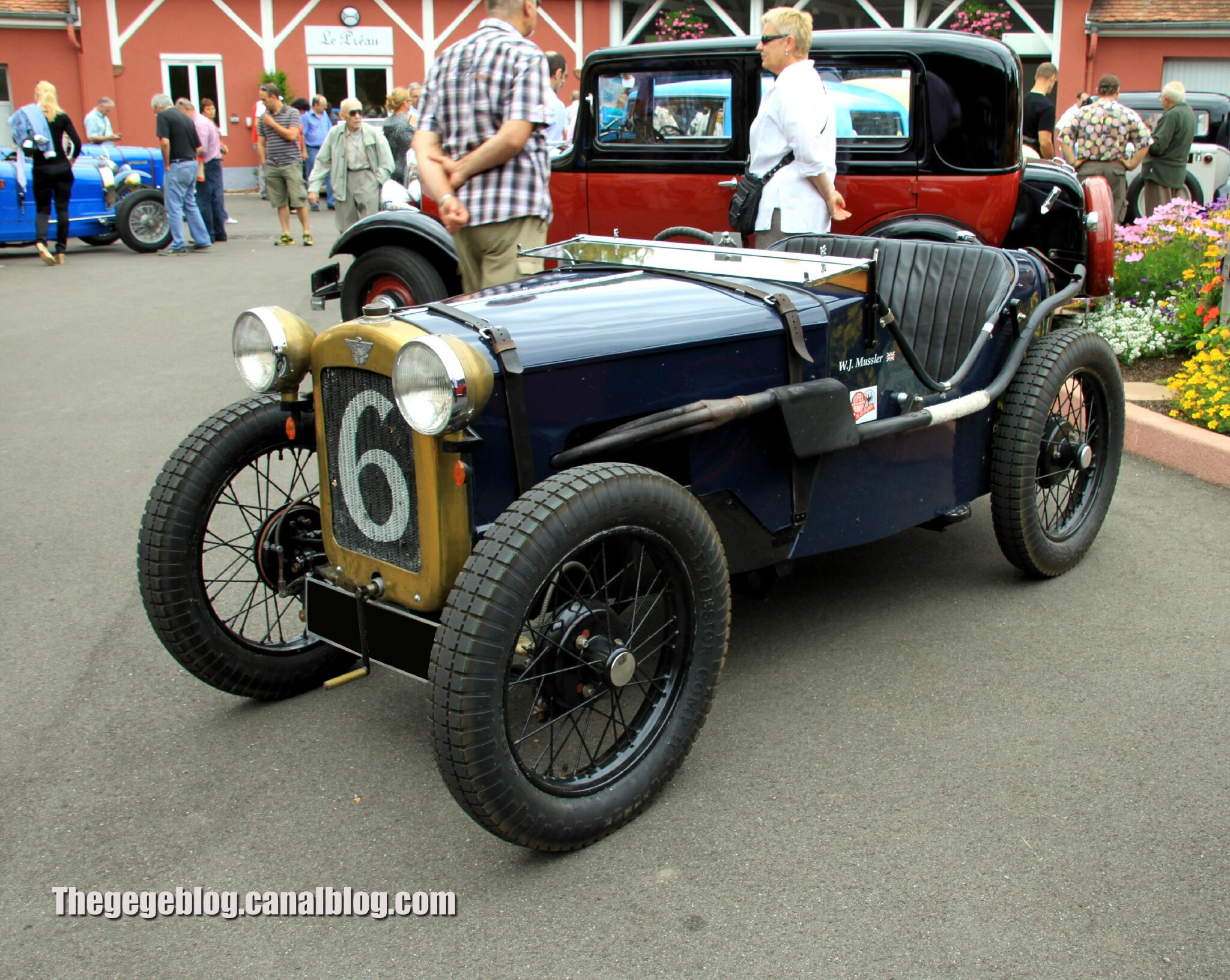 Austin type seven brookslands de 1929 (Retrorencard aout 2012) 01