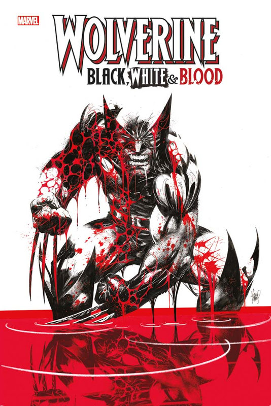 hors collection wolverine black white and blood