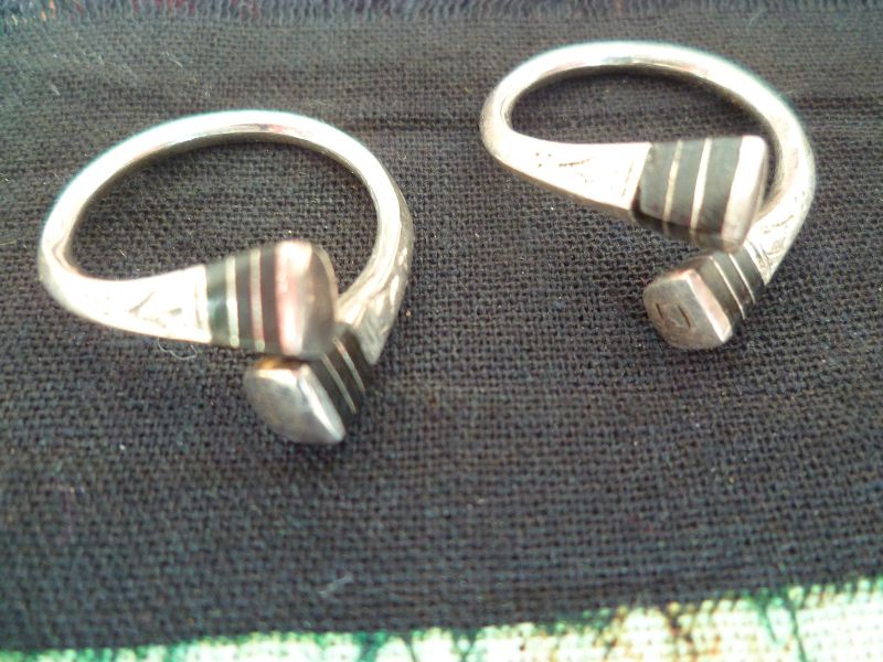 Bagues en argent : objet touareg