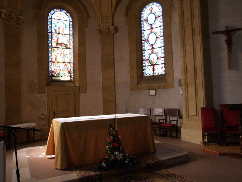 Le Berceau de Saint Vincent de Paul, intérieur de la Chapelle
