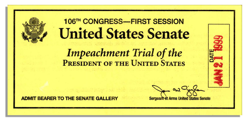 impeachment ticket