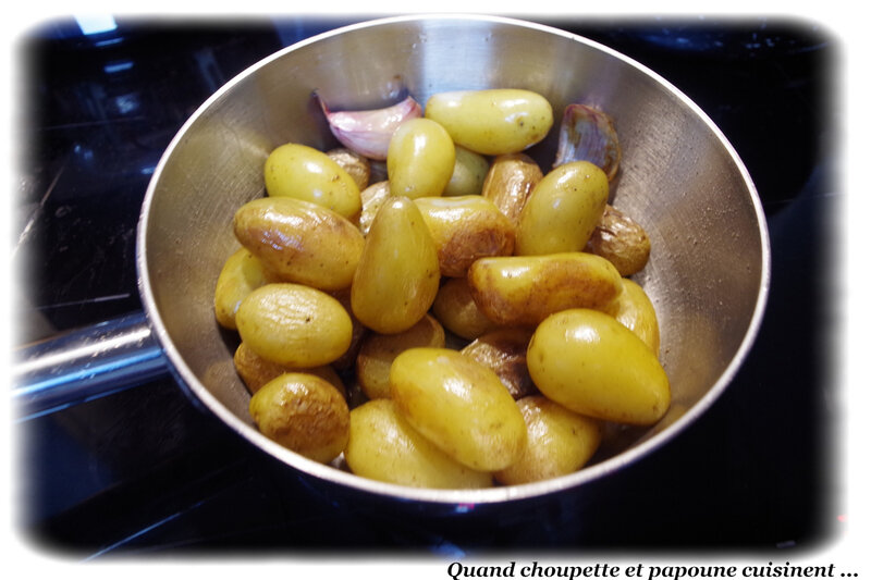 Poulpe grillé au pimenton, chorizo et pommes de terre braisées-4232