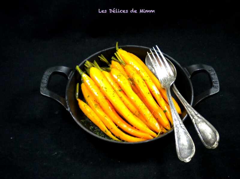 Carottes glacées au sirop d’érable 4