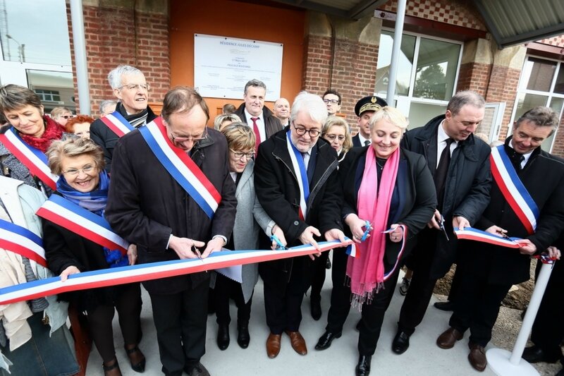 RESIDENCE DECAMP INAUGURATION 2017 ruban
