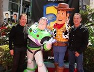 Toy Story 3 - Tim Allen et Tom Hanks lors de l'avant-première mondiale à Los Angeles