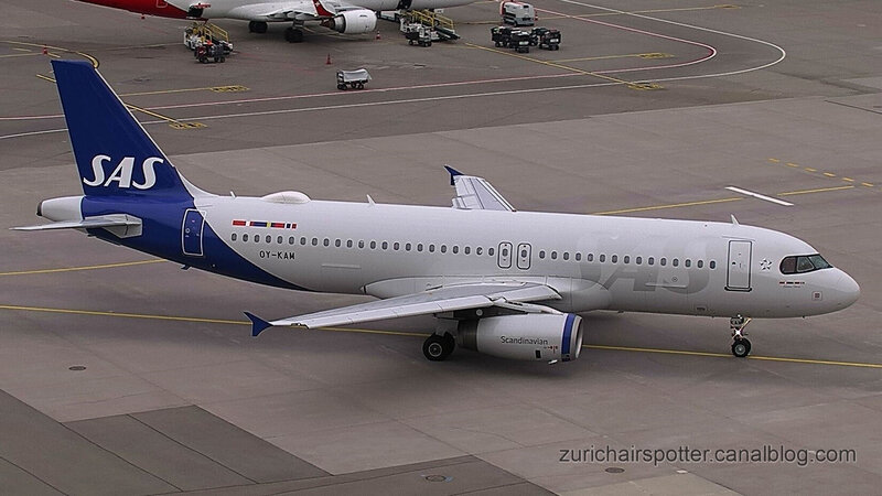 Airbus A320-232 new livery (OY-KAM) SAS Scandinavian airlines