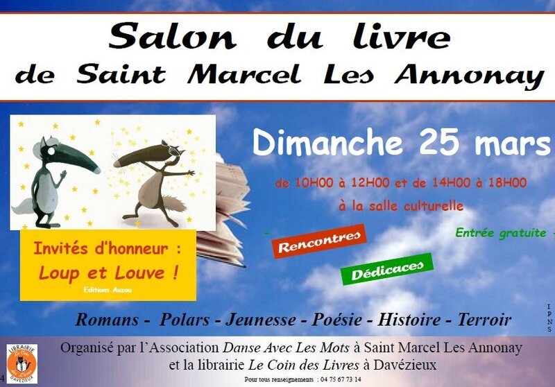 Salon du livre de St-Marcel 2018