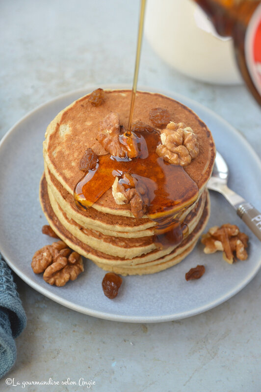 pancakes vegan sans gluten avoine banane express (2)