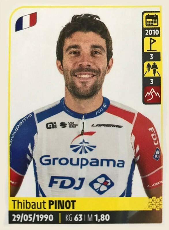 Image Panini Thibaut Pinot