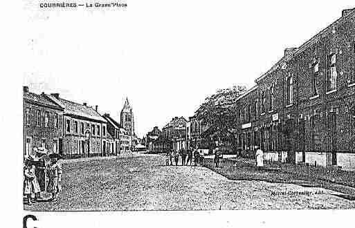Carte postale Courrieres - pas-de-calais