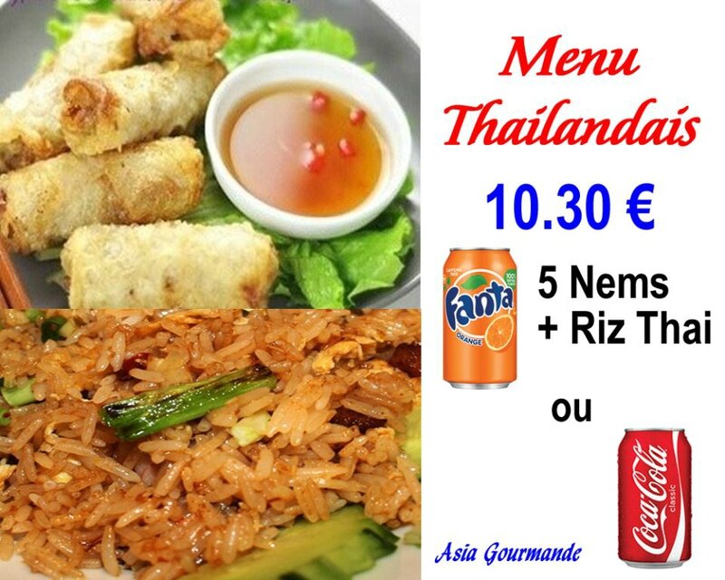 Menu_Thailandais