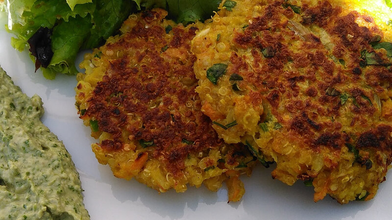 galettes quinoa carottes2