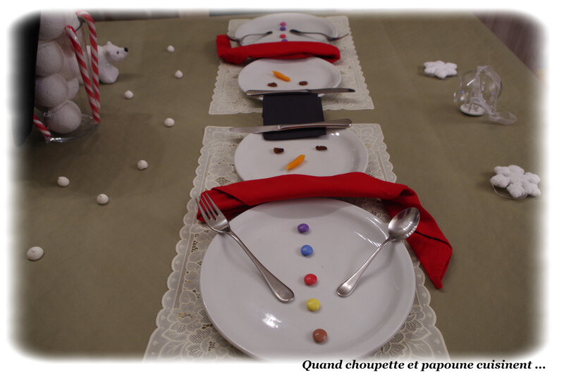 table bonhomme de neige-2818