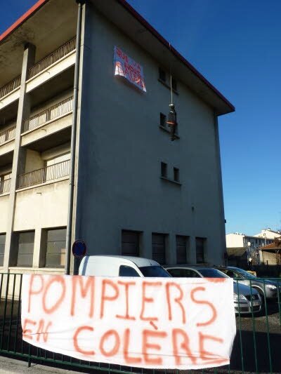 Haute savoie Grosse colère de sapeurs-pompiers