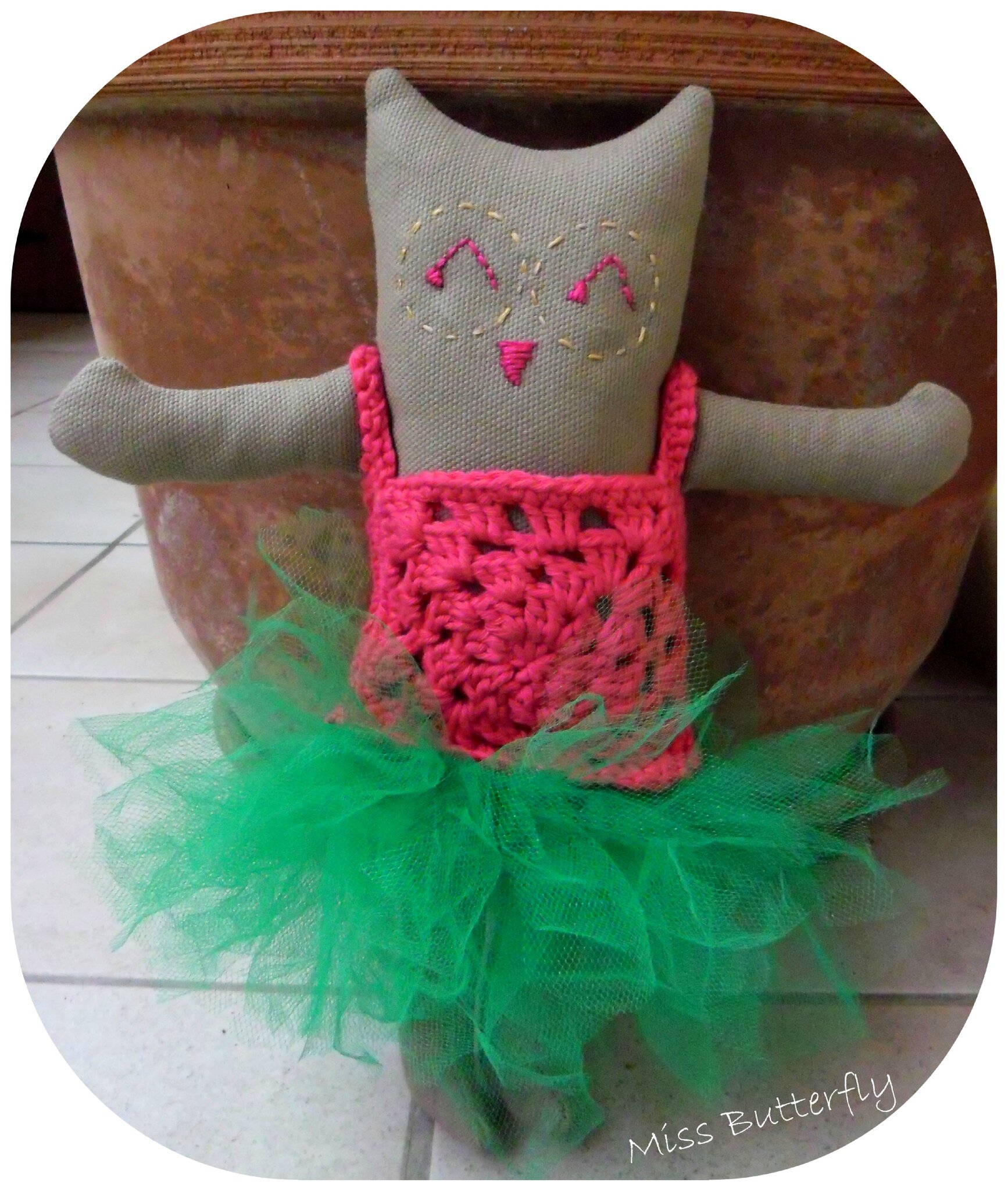 Coco-Berry chouette mascotte