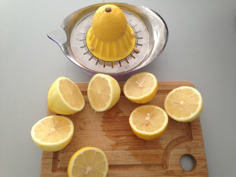 préparation lemon curd