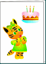497-Tigre et gateau d anniversaire_maxi