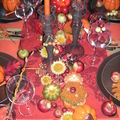Table couleur d'automne