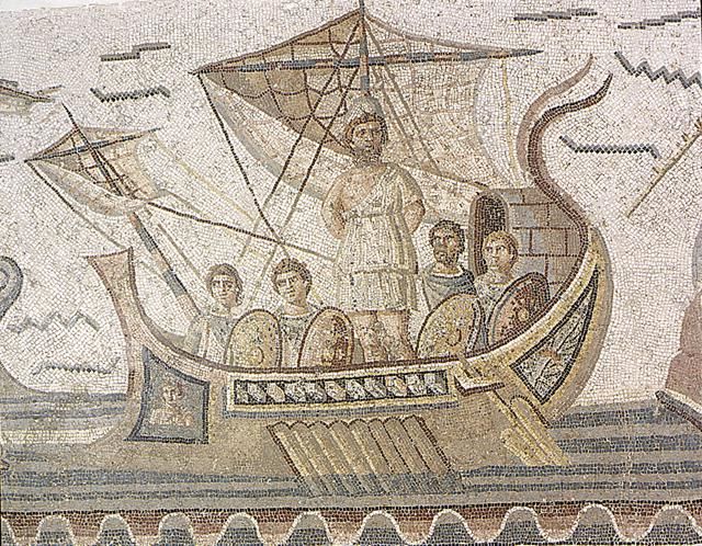 Dans l'Odyssée, Ulysse après avoir résisté au chant des sirènes (en s'attachant au mat de son bâteau), passera par le détroit de Messine.