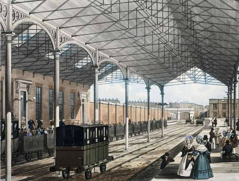 Euston station 1850