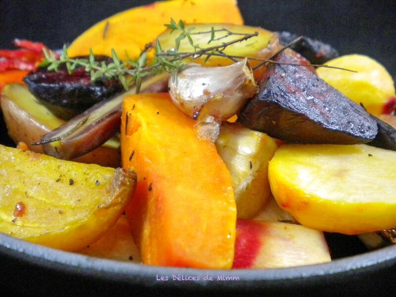Légumes d’automne confits au miel 2