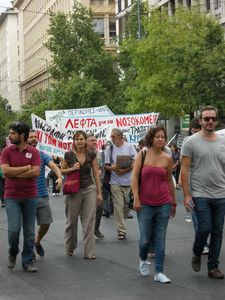 manif 120912 personnel hospitalier