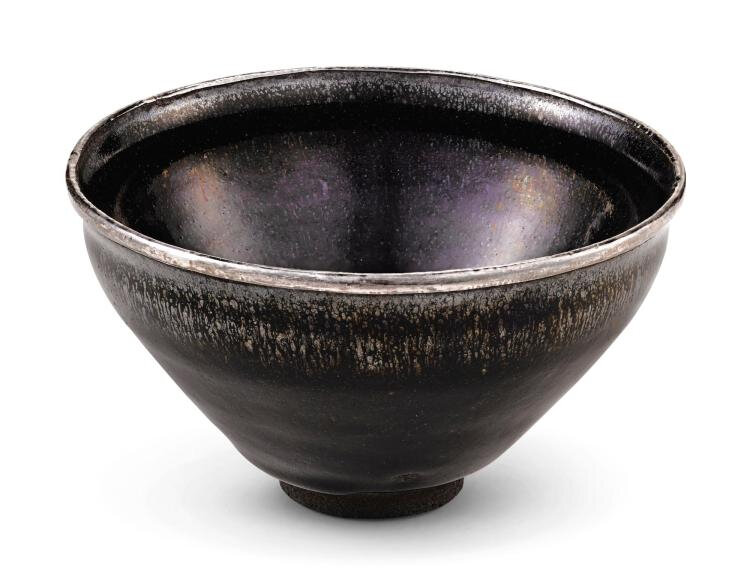 A rare 'Jian' 'Hare's fur' temmoku bowl, Song dynasty (960-1279)