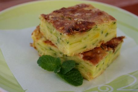 Gâteau de courgettes au safran et au parmesan – la fameuse et délicieuse recette d’Eryn recettes plats recettes legumes Gâteau invisible aux courgettes, chèvre et muscade!!