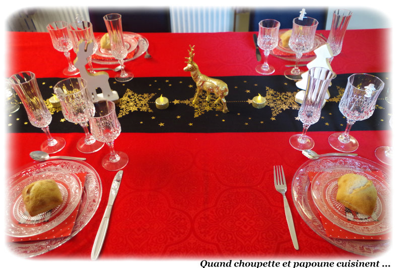 ma table du réveillon de Noël-8653