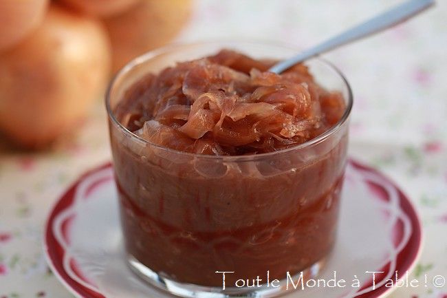 Confit D'oignon Au Miel Et Vinaigre Balsamique toutlemondeatabl.canalblog.com