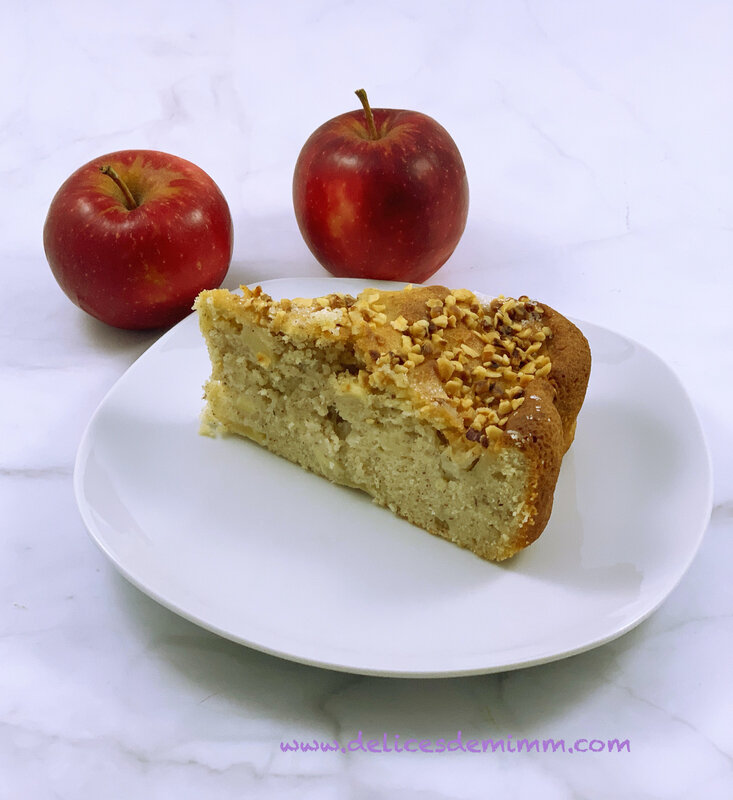 Gâteau moelleux d’automne pommes-noisettes 4