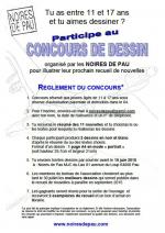 concours dessin noires de pau