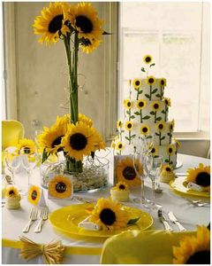 bridal-bouquets-with-sunflowers2