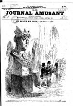Journal amusant juin 1872 le salon
