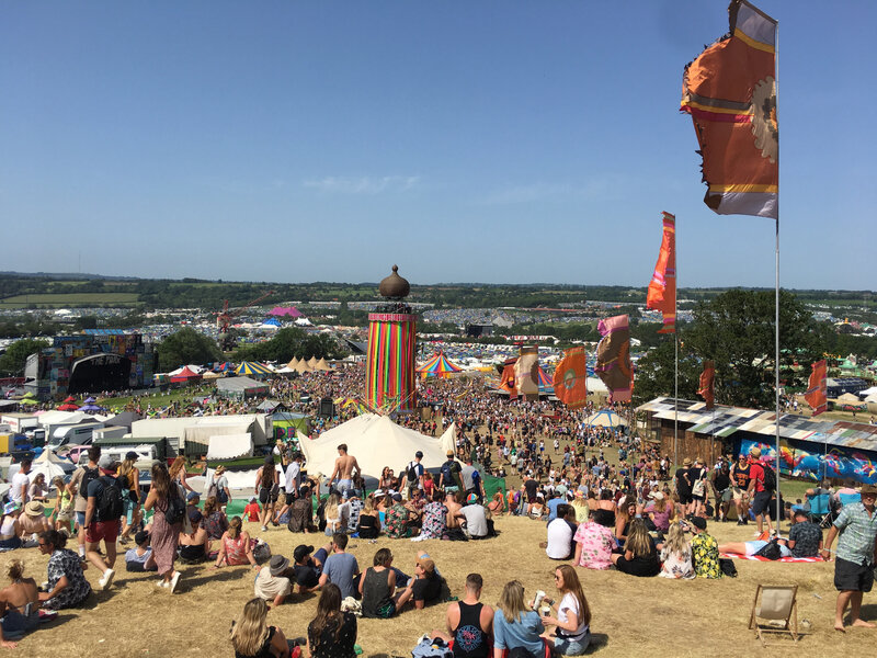Glastonbury_festival_2019_The Park_Ribbon Tower