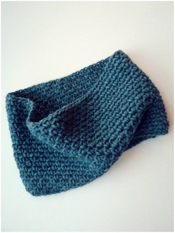 Snood au crochet Cam&Drey bricolent