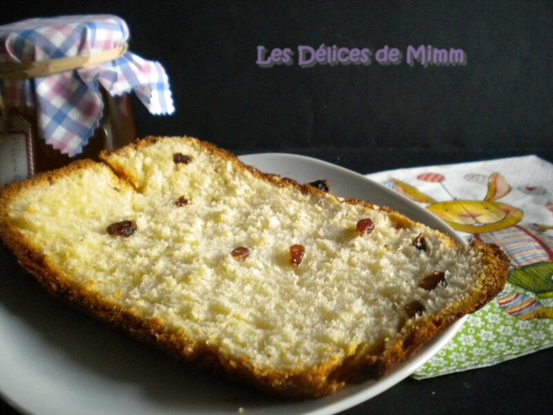 Brioche aux raisins en MAP 5