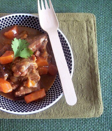 recettes Sauté de nouilles au boeuf et au gingembre