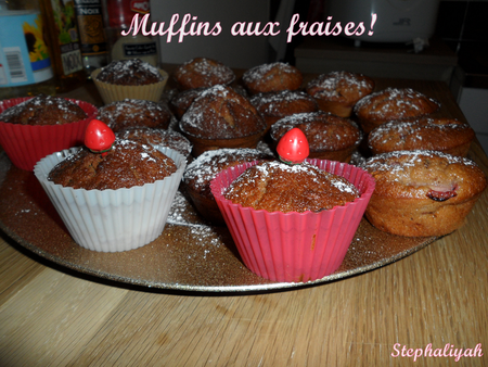 Muffins à la fraise -- 2