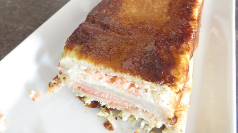 Croque cake saumon fumé (2)