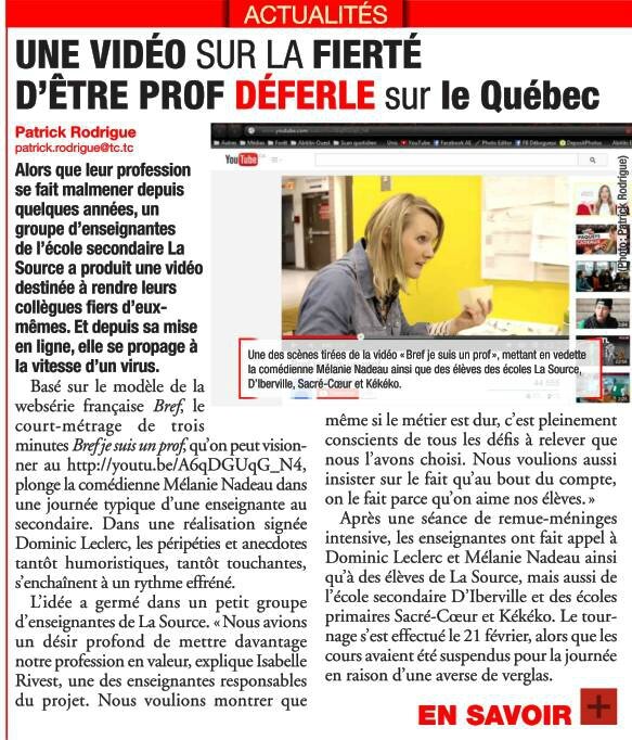 extrait de Abitibi Express