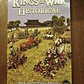 Kings of war <b>historical</b>, le livre de règles