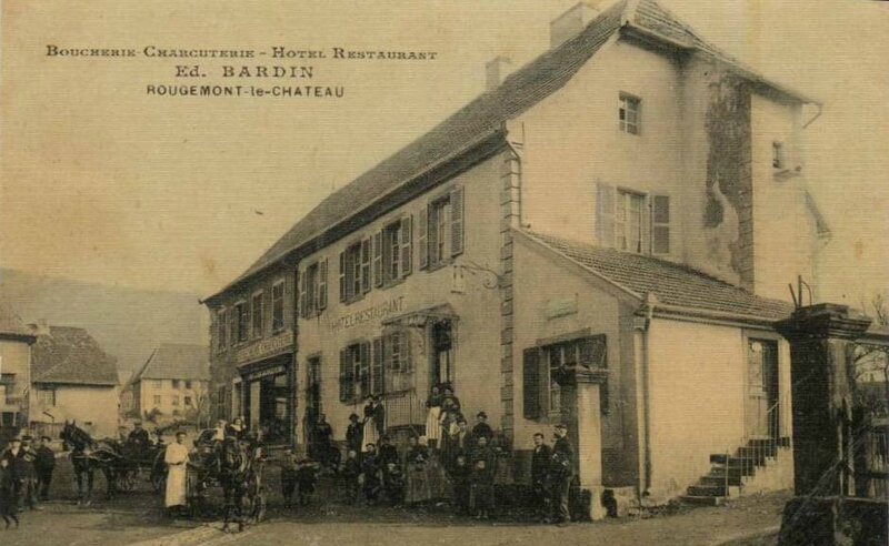 CPA Rougemont le Château Hotel Resto Bardin