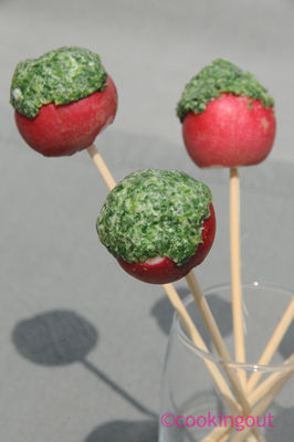 Radis POP recettes Soupe de fanes de radis