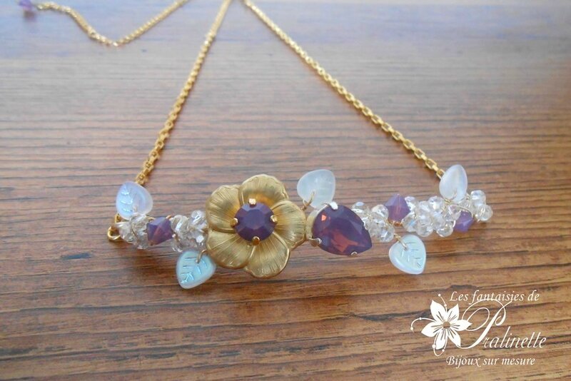 headband-bijoux-mariage-brodé-fleur-dorée-cristaux-swarovski-sur-chaine-3